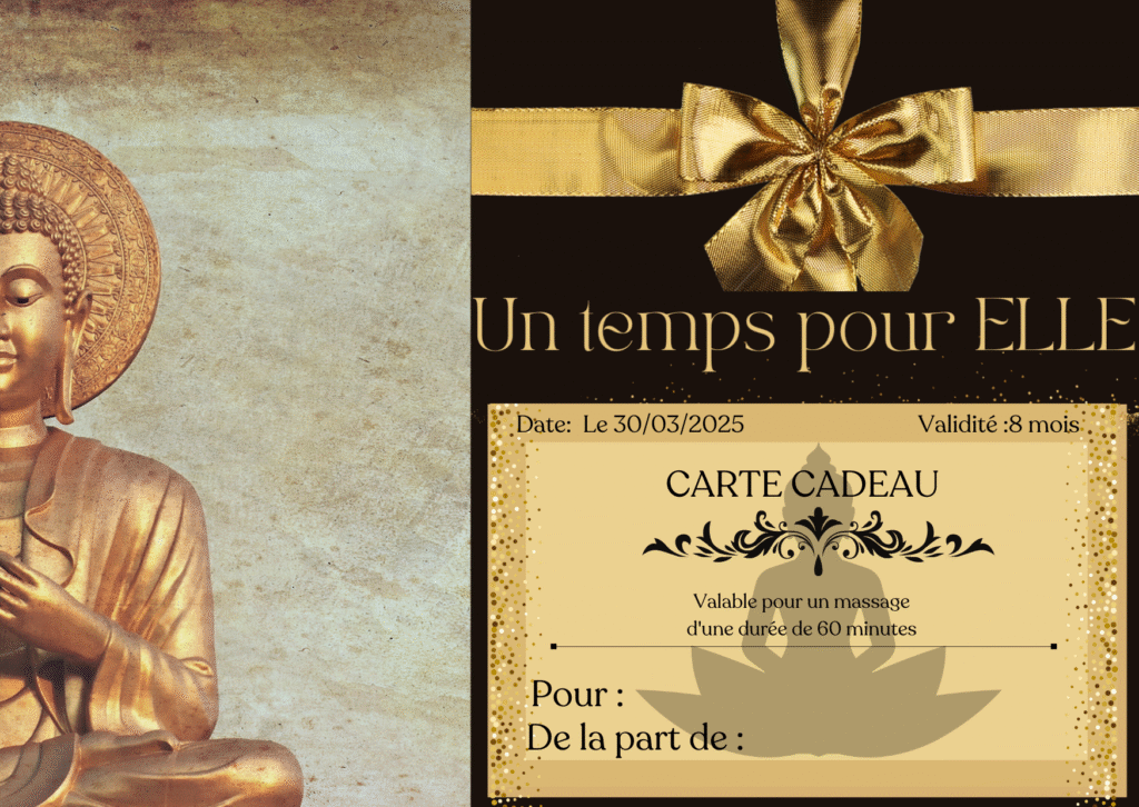 carte cadeau un temps pour elle